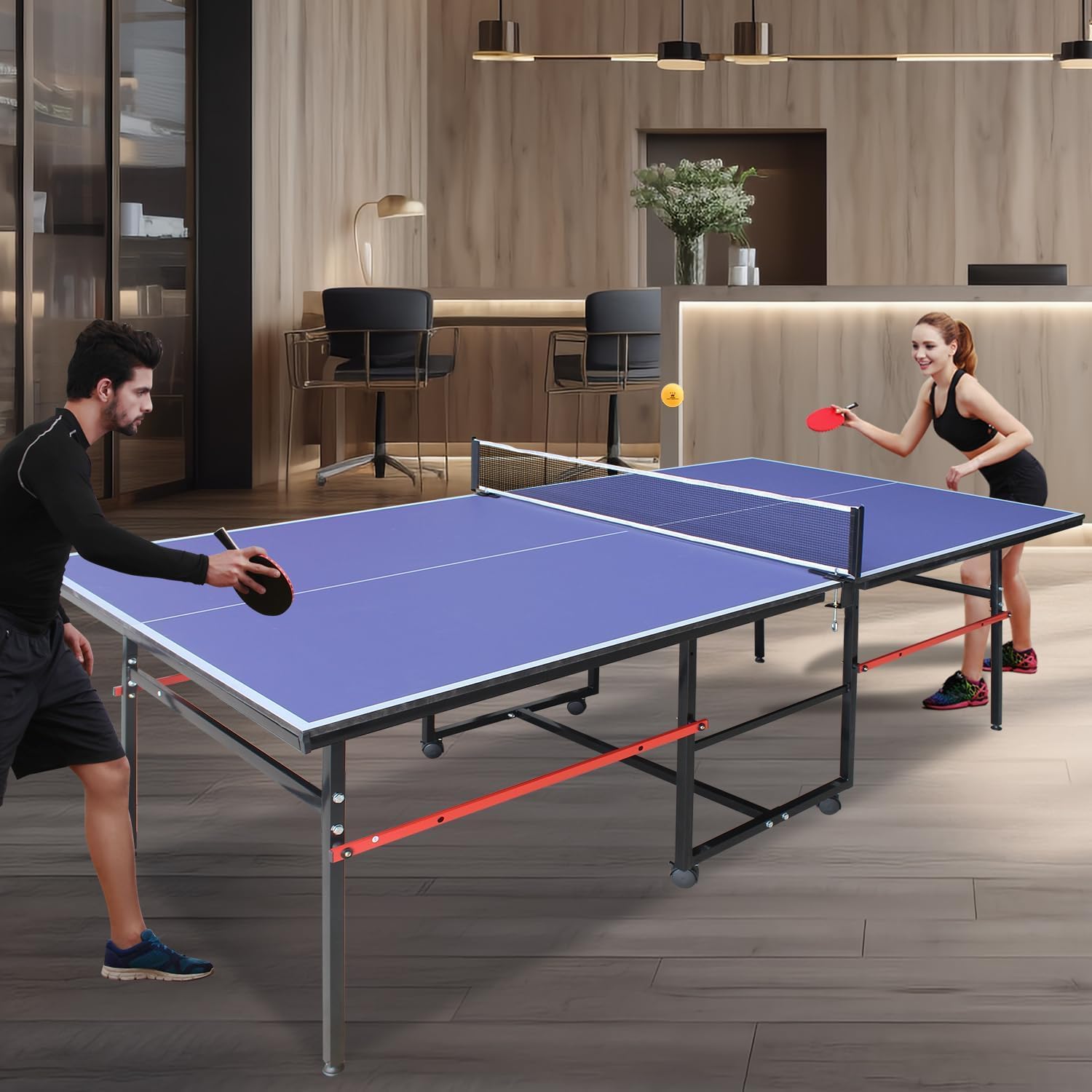 Przenośny stół do ping ponga o – Table Tennis Olympics recenzja i cena