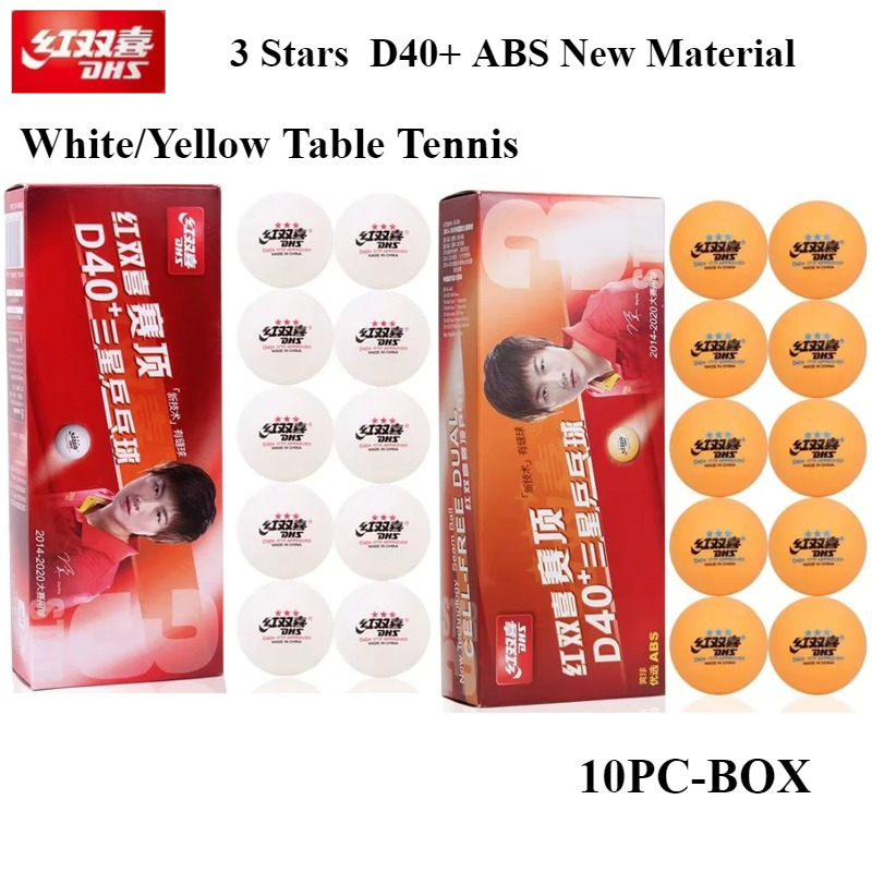 10PC/BOX 3 Gwiazdki DHS Piłki  – Table Tennis Olympics recenzja i cena